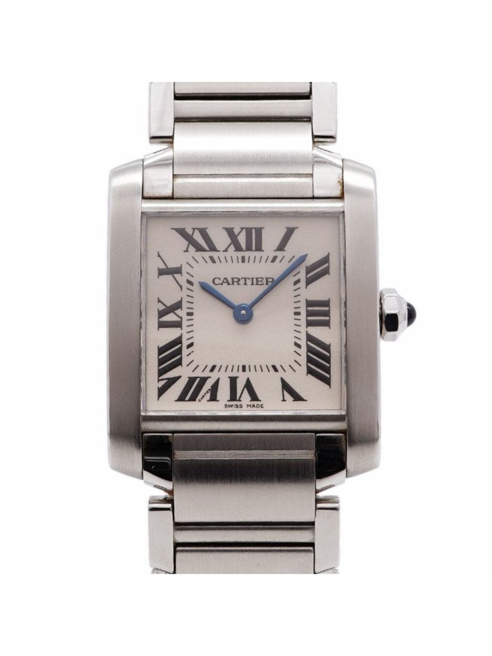 Cartier Tank Francaise MM Ivory Dial Watch